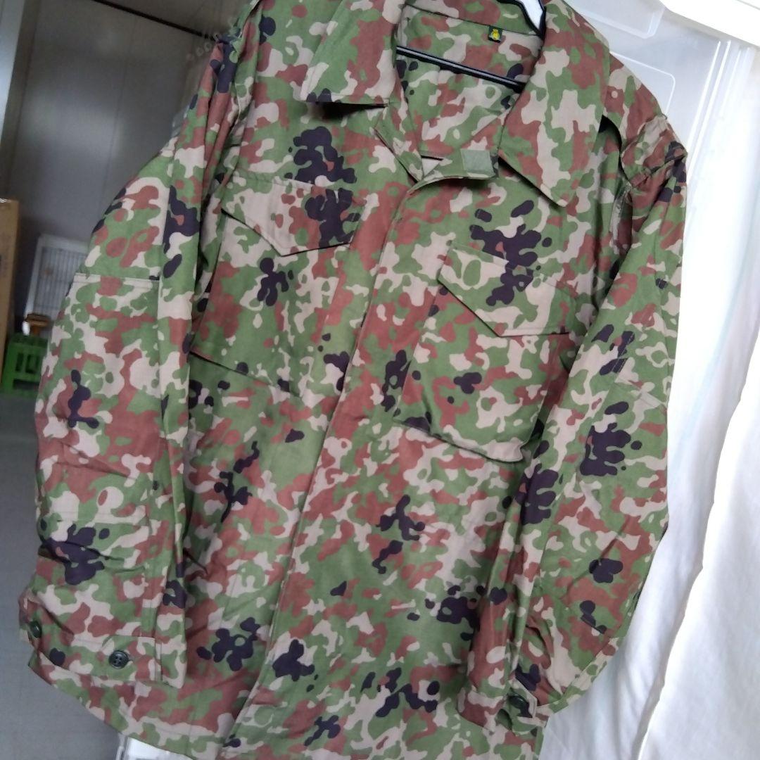 迷彩服戦闘服　装甲用4B 一式　ベルト付　別途ウエストベルト付