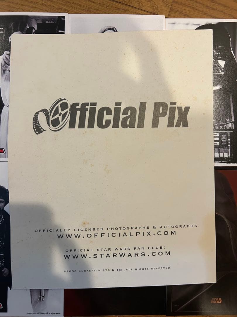 スターウォーズ　直筆サイン　ダース・ベイダー　デビッド・プラウズ氏