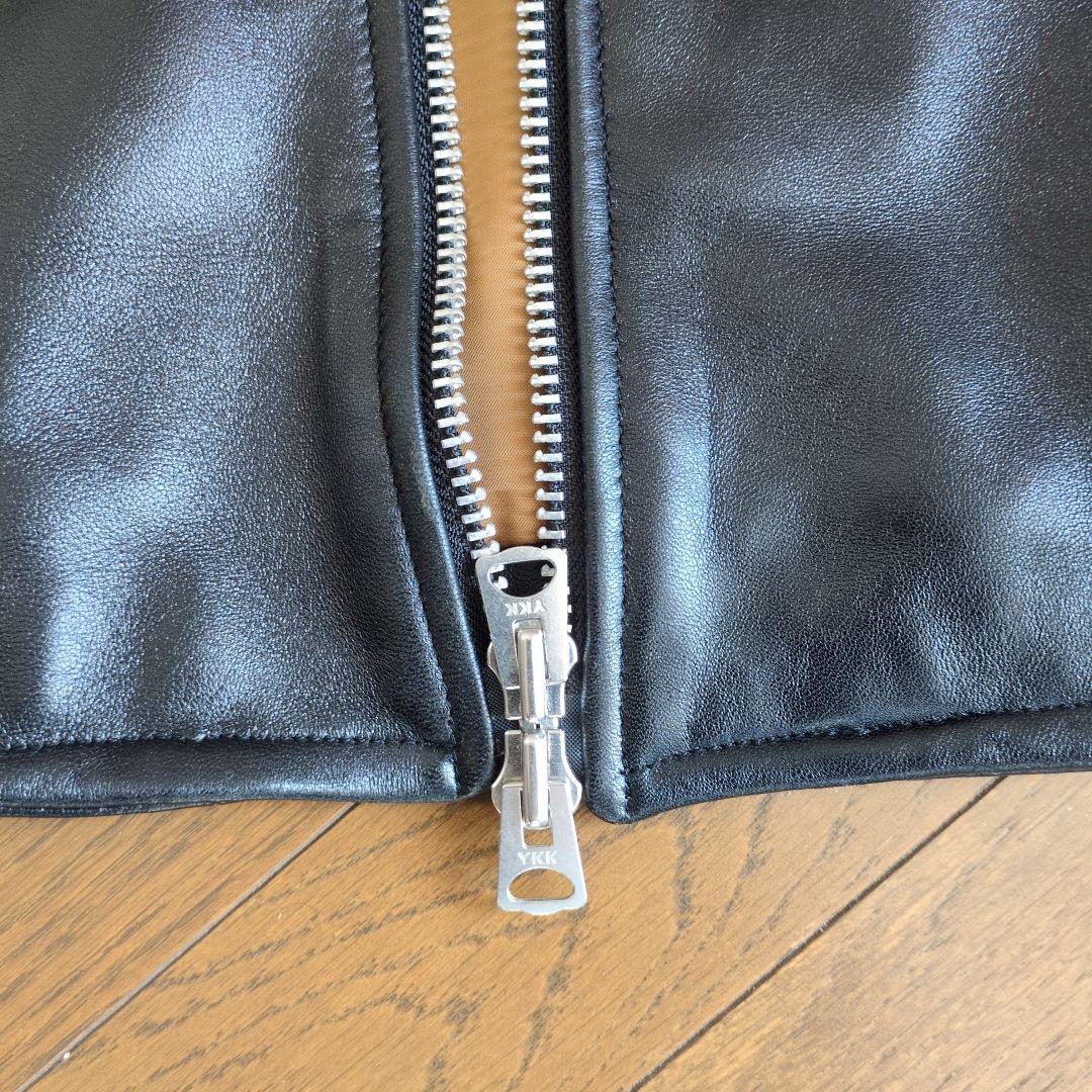 RetroGrade　TOKYO ブラックレザーライダースジャケット L