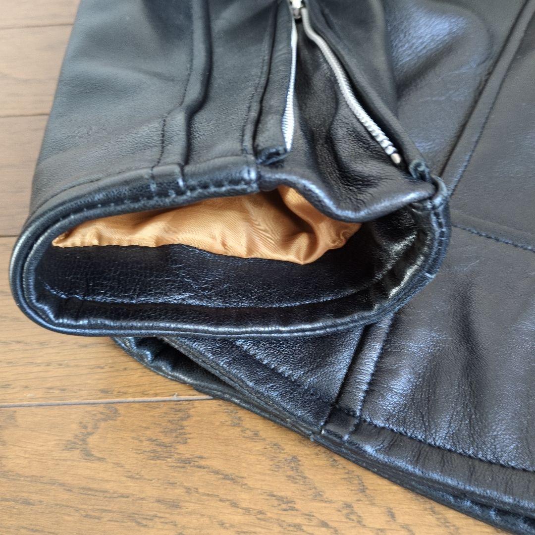 RetroGrade　TOKYO ブラックレザーライダースジャケット L