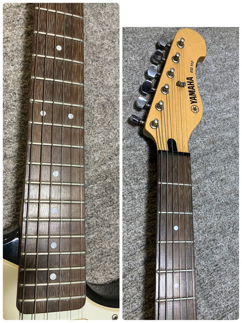 YAMAHA SG112 ブラック　ストラトキャスター　エレキギター　ブルー