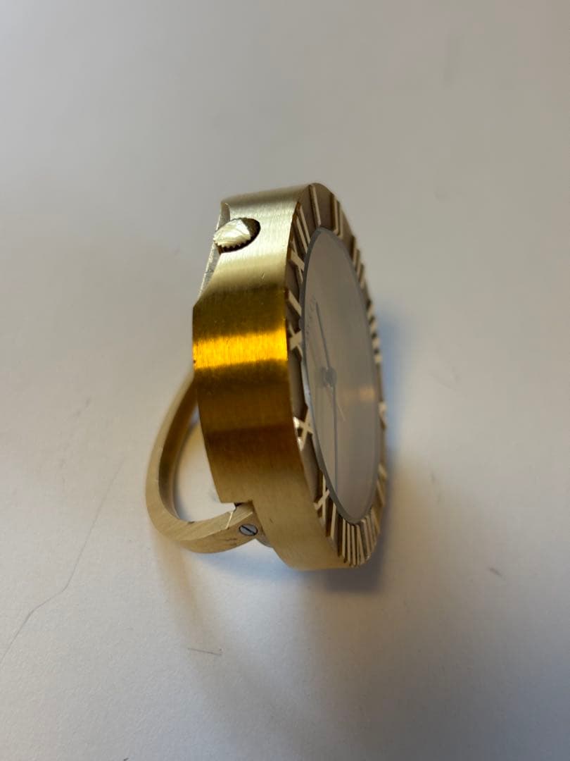 Tiffany & Co. ゴールド置時計