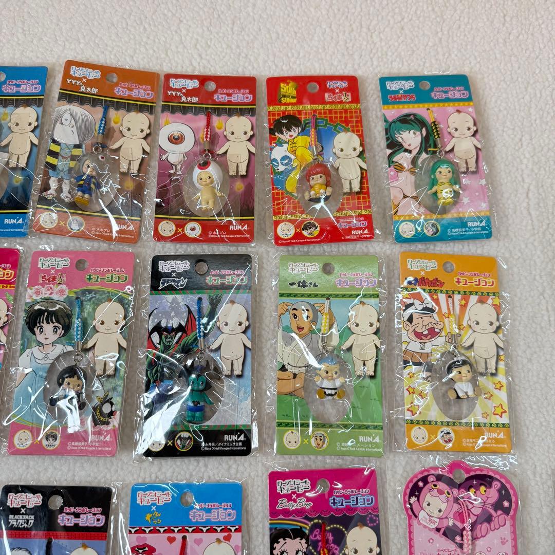 キュージョン　キューピー　いろいろ　まとめ　ディズニー　など　根付け