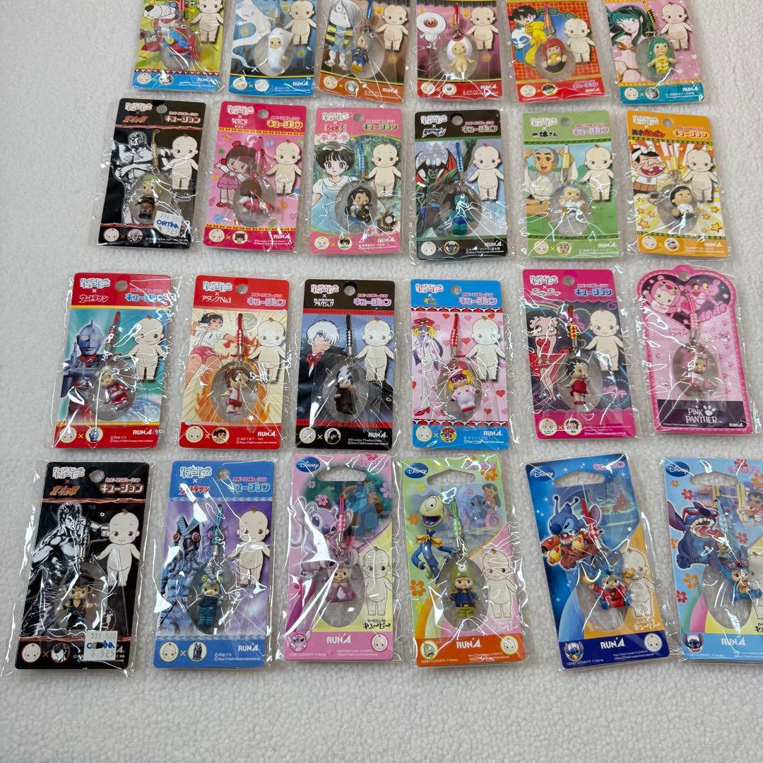 キュージョン　キューピー　いろいろ　まとめ　ディズニー　など　根付け