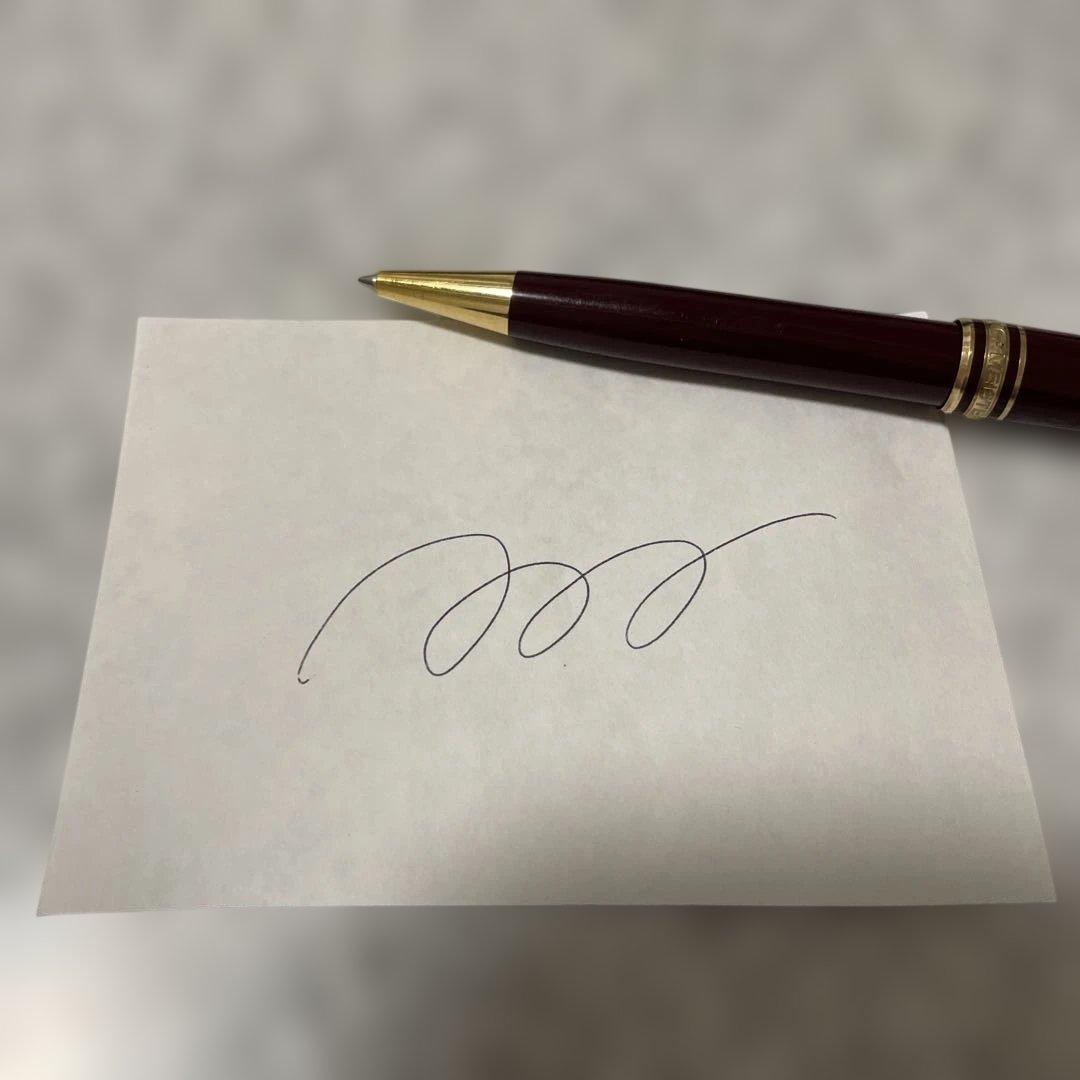 モンブラン ボールペン ゴールド金具