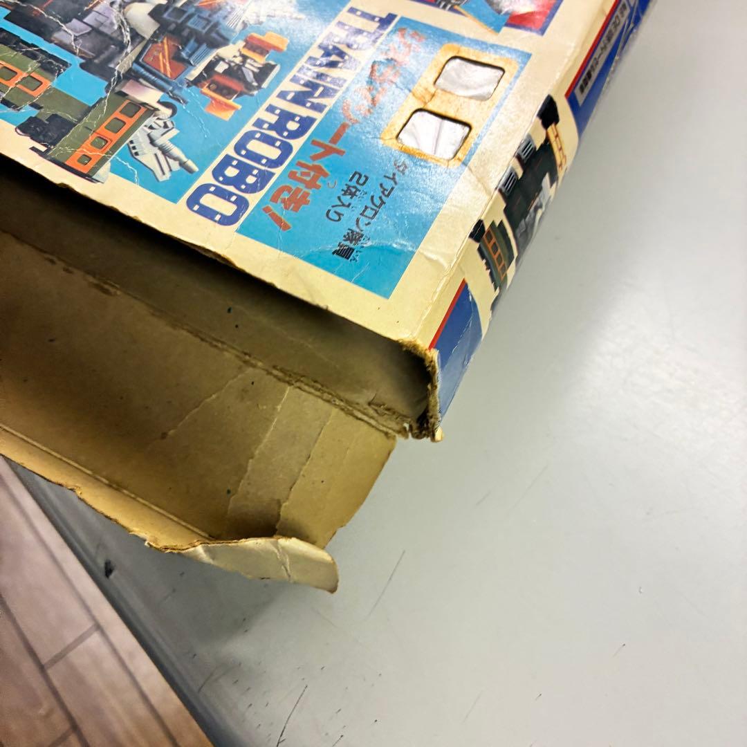 【ジャンク品欠品あり】当時モノ『ダイアクロン トレインロボ 6隊編成DXセット』