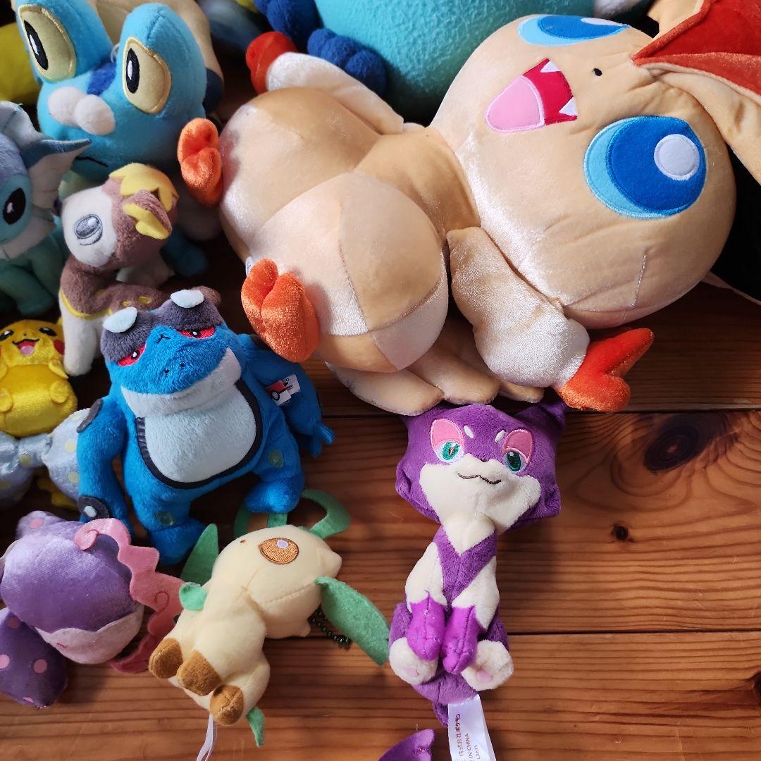 ポケモンぬいぐるみ ポケモンセンター ゲーセンまとめて  22点