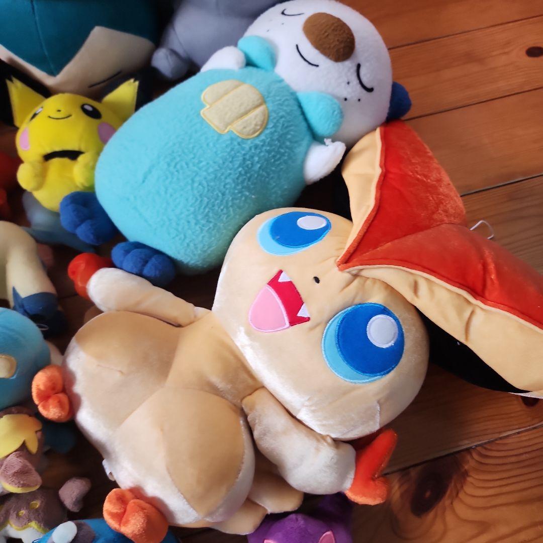 ポケモンぬいぐるみ ポケモンセンター ゲーセンまとめて  22点