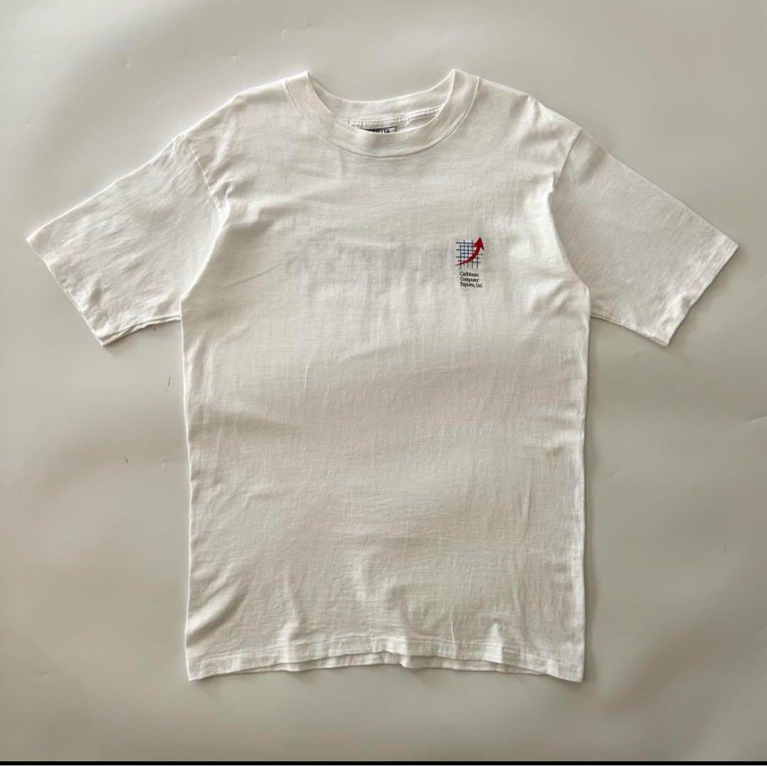 【希少】90s Apple バックプリント プロモTシャツ シングルステッチ