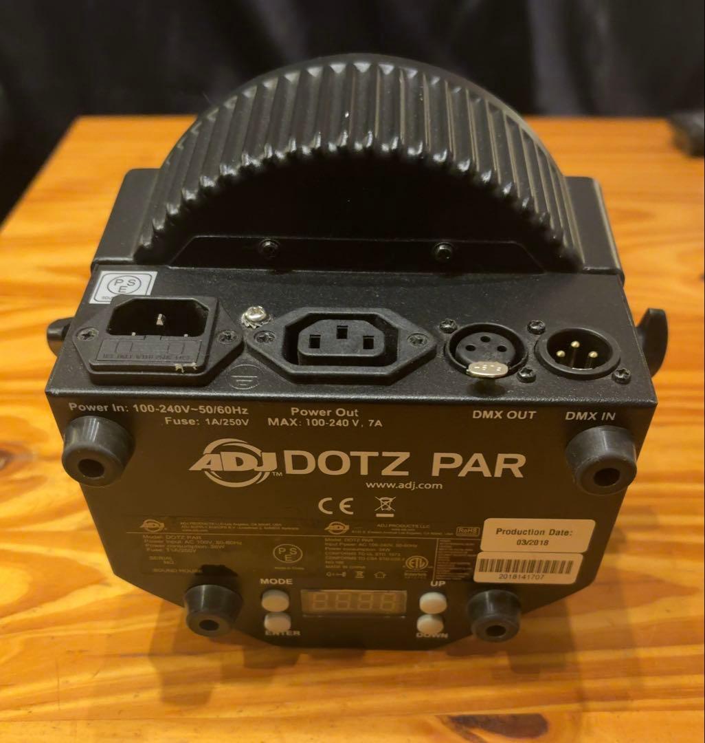 AMERICAN DJ / Dotz Par 36W LEDパーライト　難あり