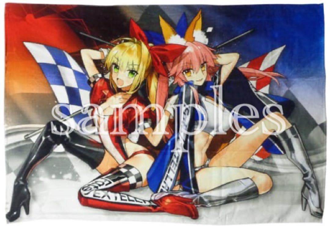 【未開封】EXTRA Racing ネロ＆玉藻の前 フルカラーバスタオル