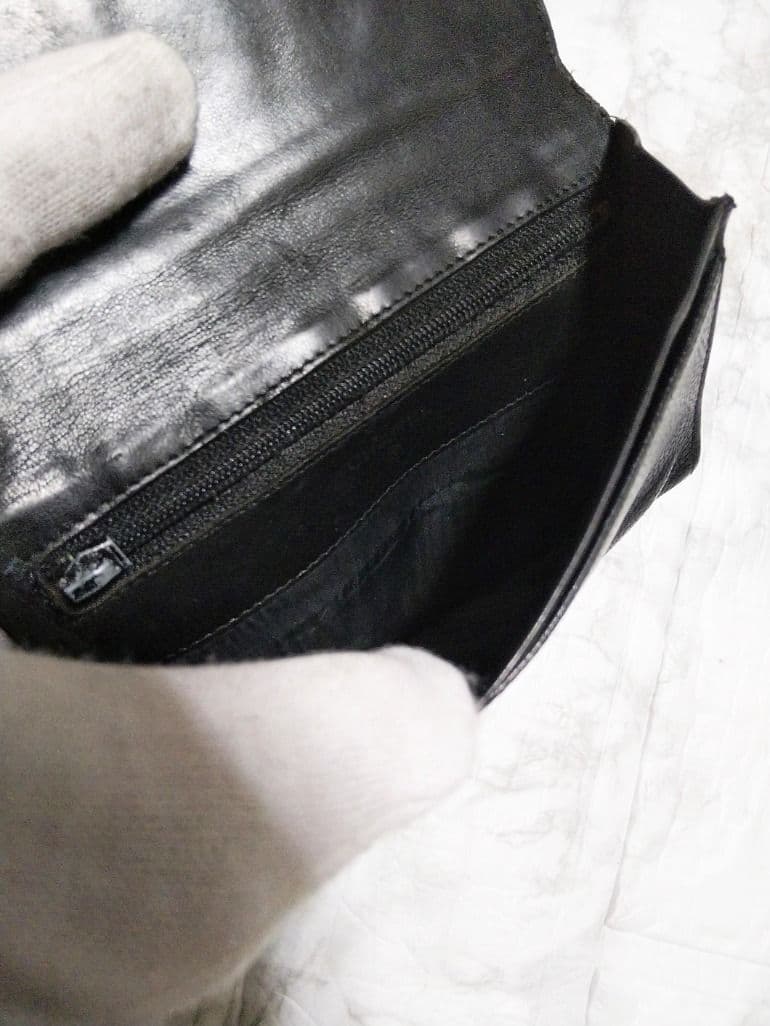 【綺麗】シャネル キャビア デカココマーク中財布