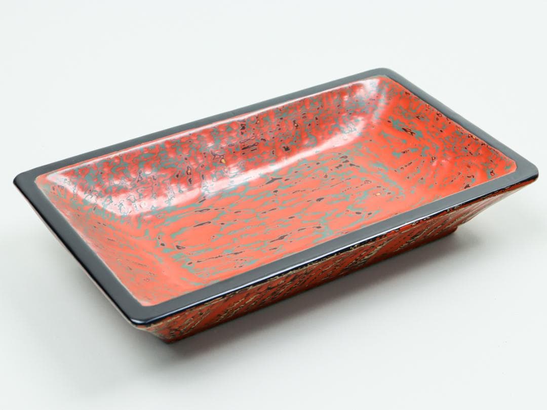 瀬尾昌司 彫漆 器 長鉢 共箱