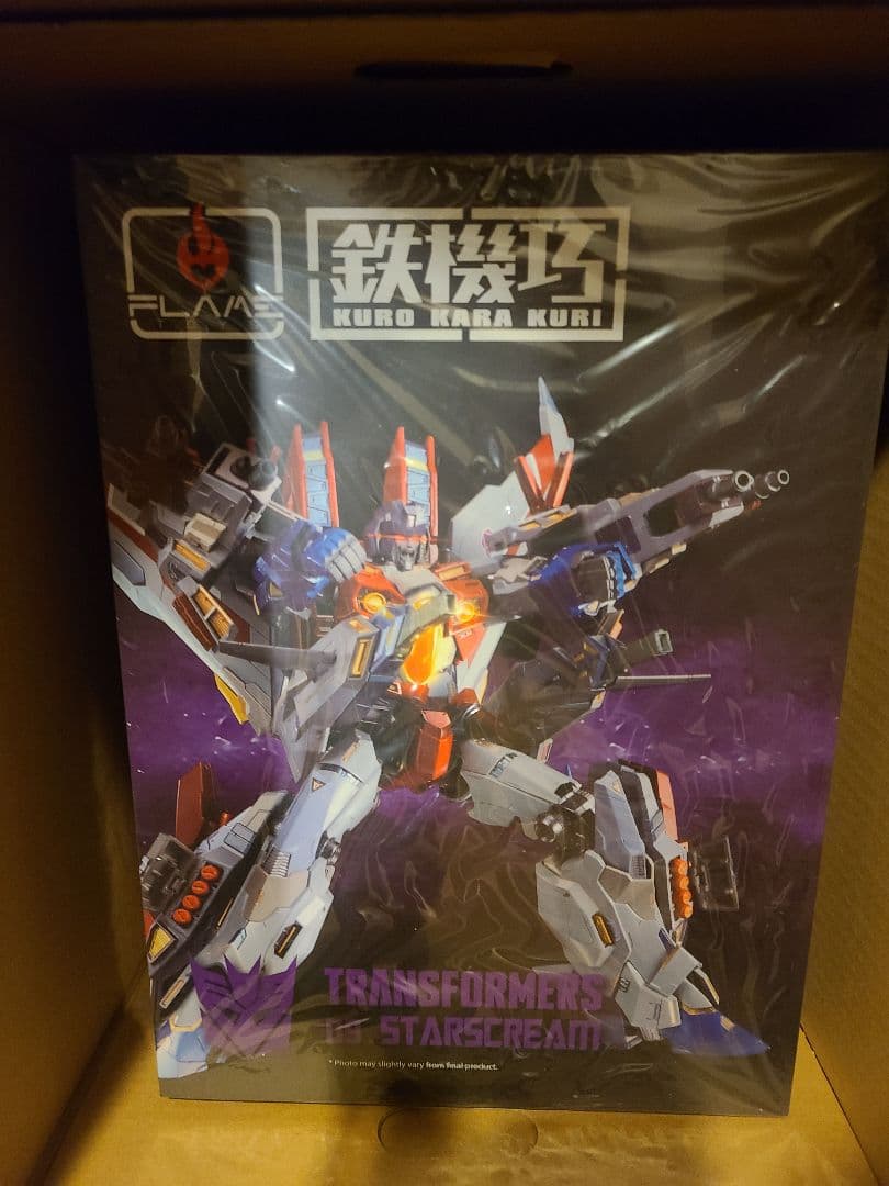 新品未開封　鉄機巧 トランスフォーマー スタースクリーム　限定版