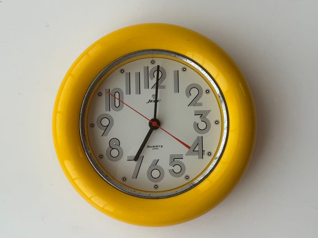 jeco 掛時計 ミッドセンチュリー ポストモダン 1980年代 昭和レトロ