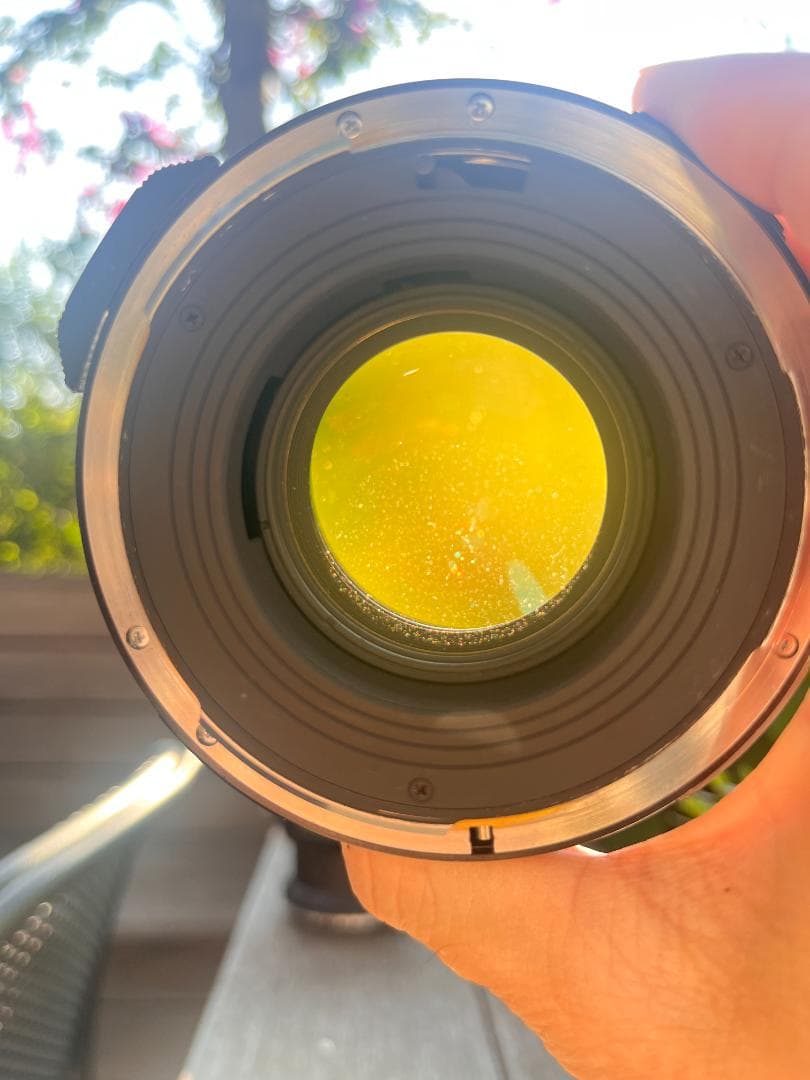 Pentax Takumar 105mm f2.4 GFXマウントアダプター付き