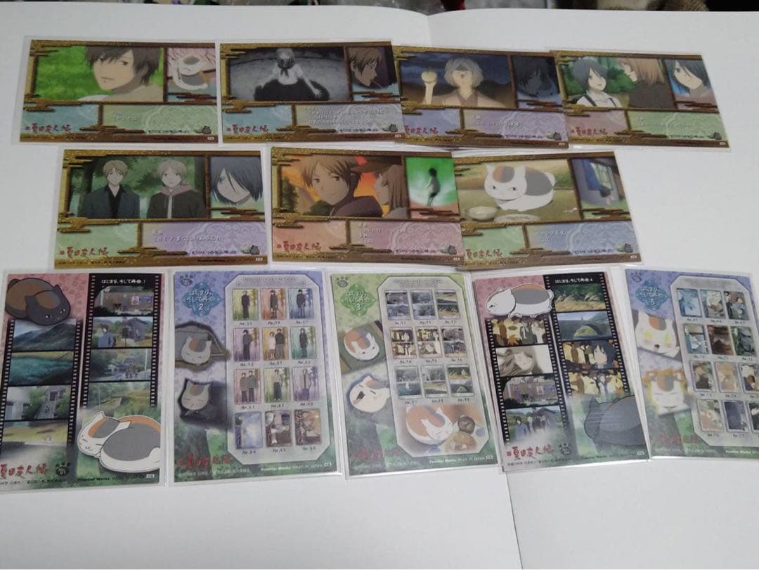 夏目友人帳 絵巻物カード　陰と陽　カード129種