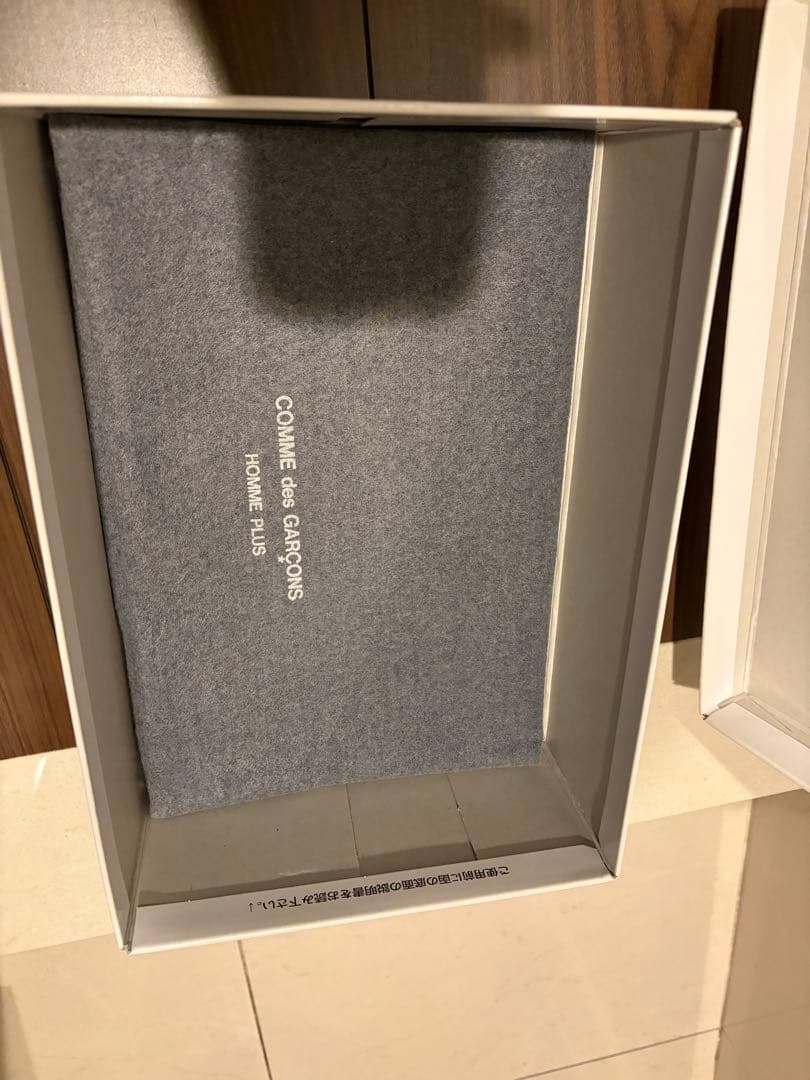 COMME des GARCONS HOMME PLUS エナメルヒールシューズ