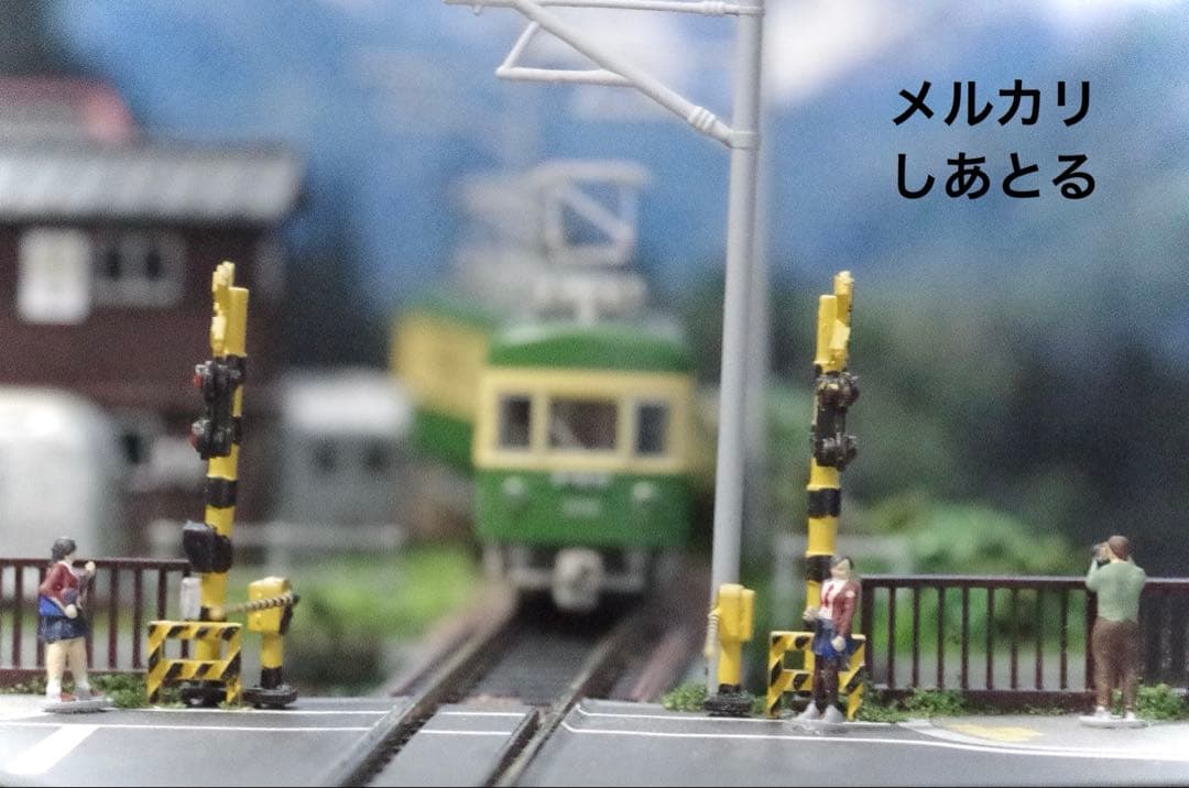 江ノ電 行合川鉄橋 鉄道ジオラマ展示台 Nゲージ 鉄コレ 鉄道模型 ジオコレ