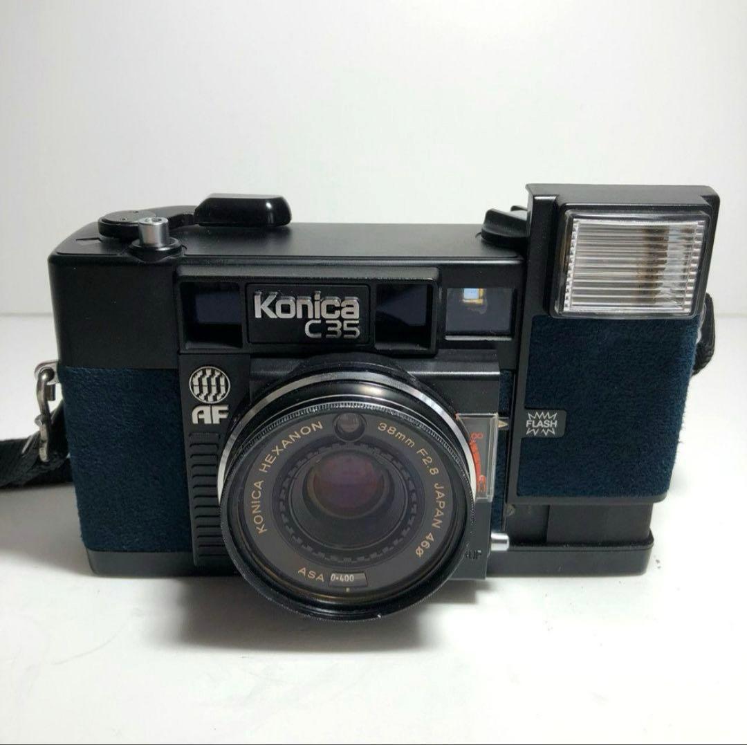 【美品】 konica c35 AF ジャスピンコニカ