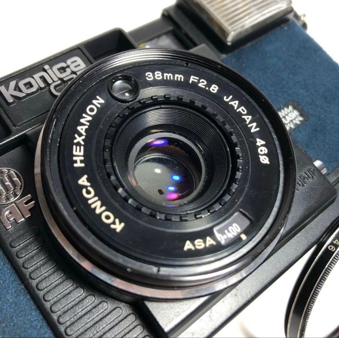 【美品】 konica c35 AF ジャスピンコニカ