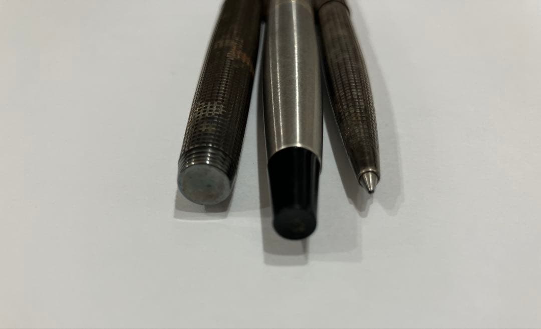 万年筆 PARKER 750 刻印 3本 まとめ レトロ シルバー パーカー