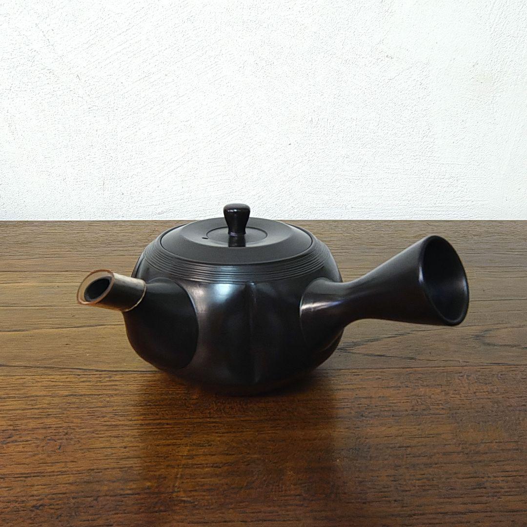 常滑焼【梅原玉堂】松竹梅 急須 茶注