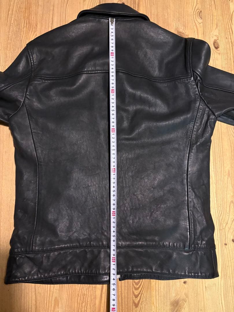 シープスキン　襟付き　シングルライダース　イングランド　ロンジャン　uk シド