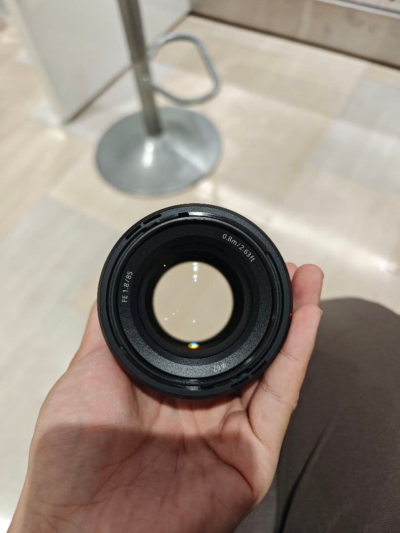 未使用に近い美品　SONY FE85mm F1.8 箱全保証書付 使用10回未満