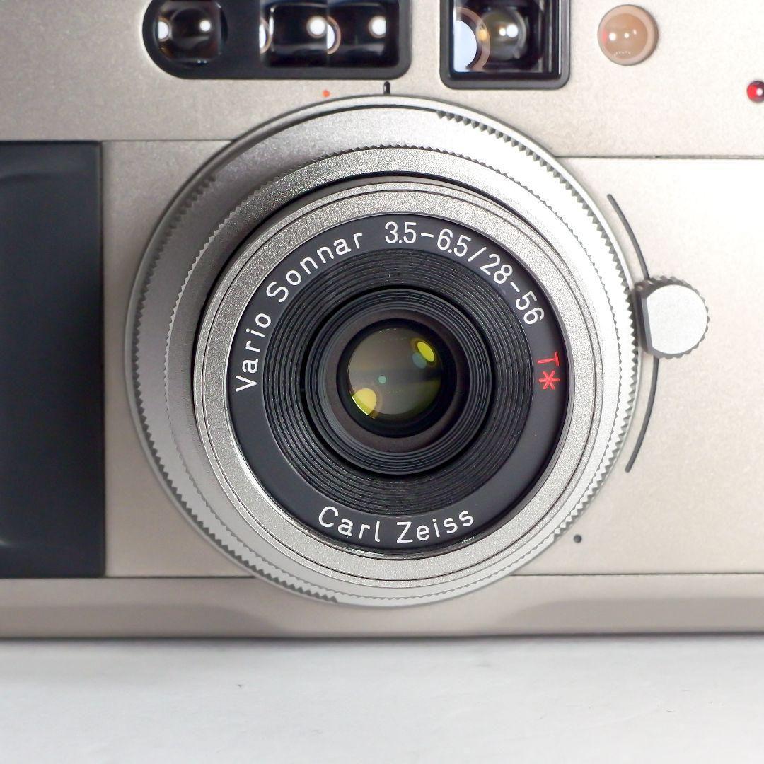 完動美品 コンタックス CONTAX TVS 専用革ケース レンズフードフィルタ