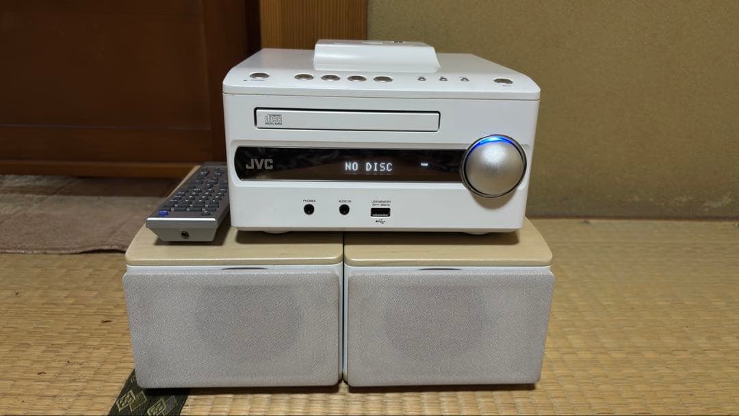 JVC・ビクターCA-EXS1ウッドコーン【美品】コンポ
