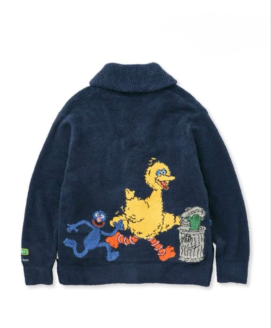 レア♡ジェラートピケ♡SESAME STREET ショールカーディガン XL