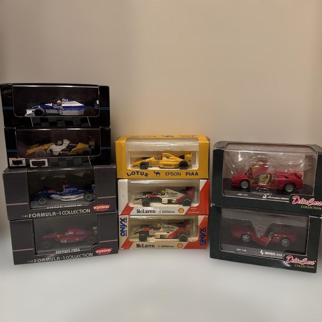 ミニカー 9点セット【F1】【McLaren】【Ferrari】【LOTUS】