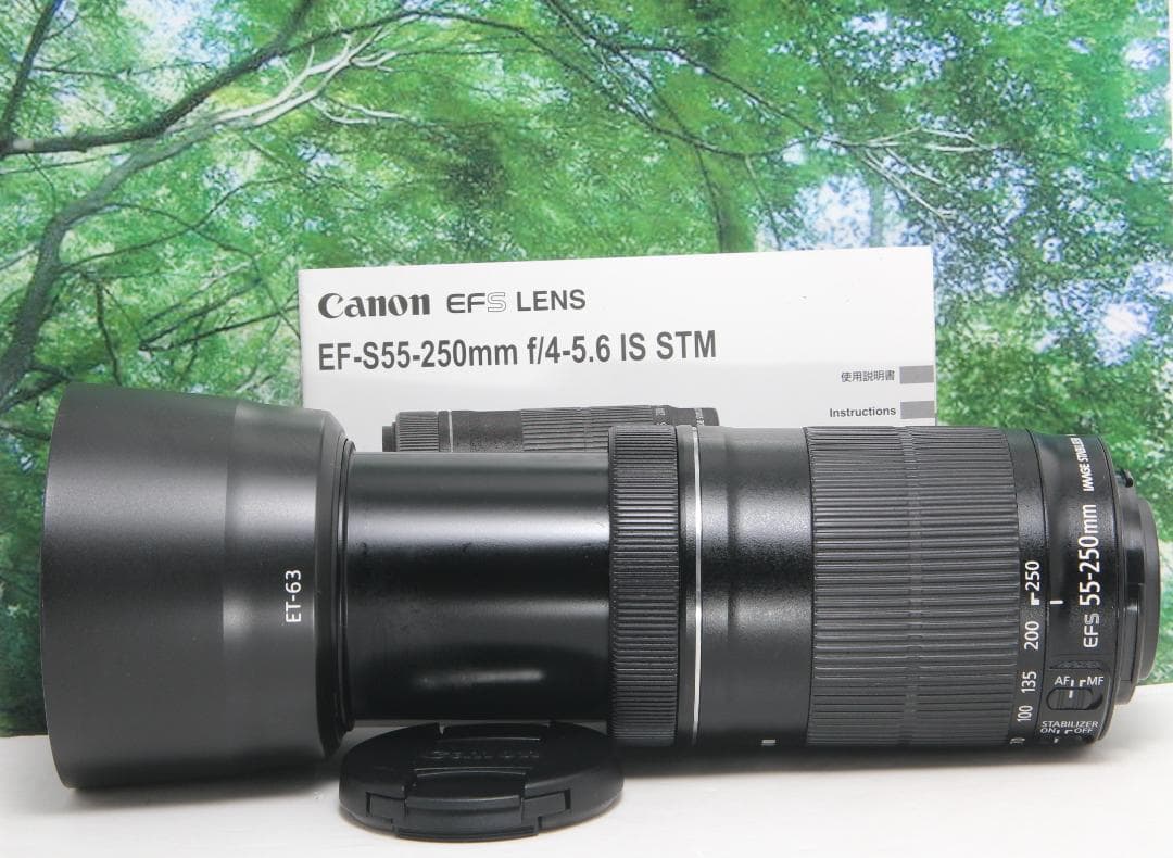 ❤️手ぶれ補正で遠くが超綺麗☆Canon 55-250mm IS STM❤️