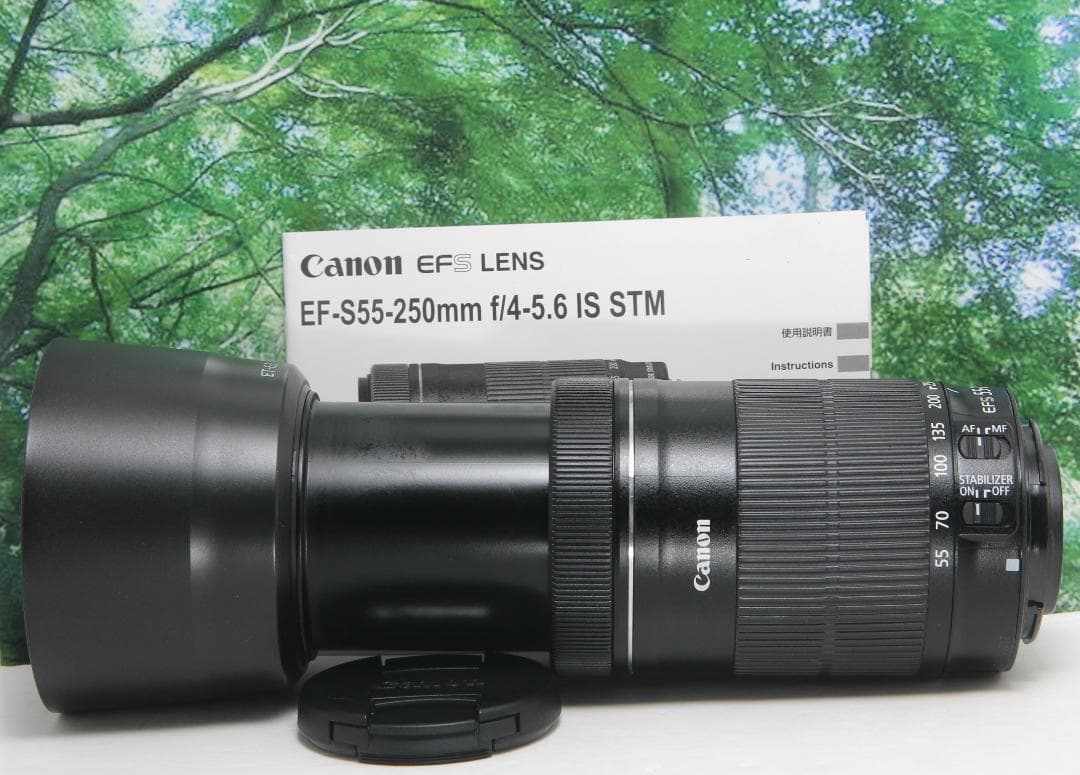 ❤️手ぶれ補正で遠くが超綺麗☆Canon 55-250mm IS STM❤️