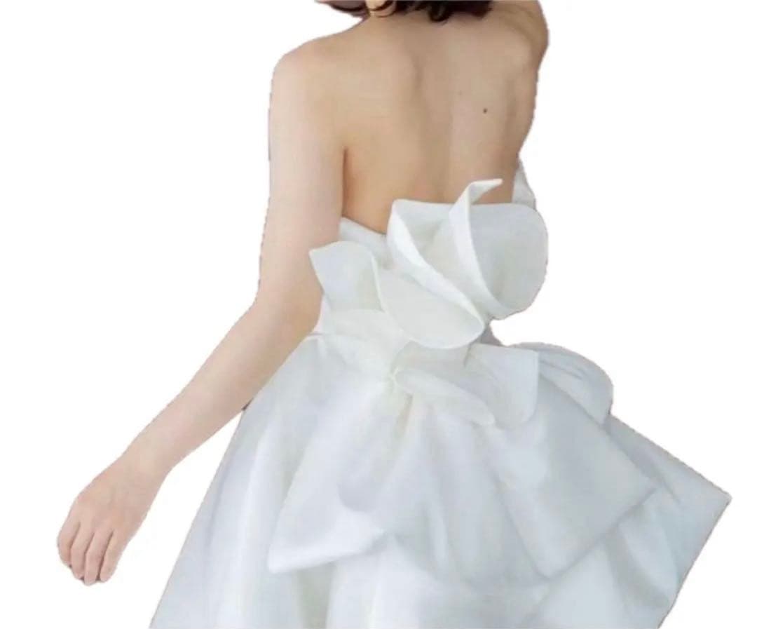 25年新作ドレス　Vieux Paris ヴュ・パリ　ホワイト　11号