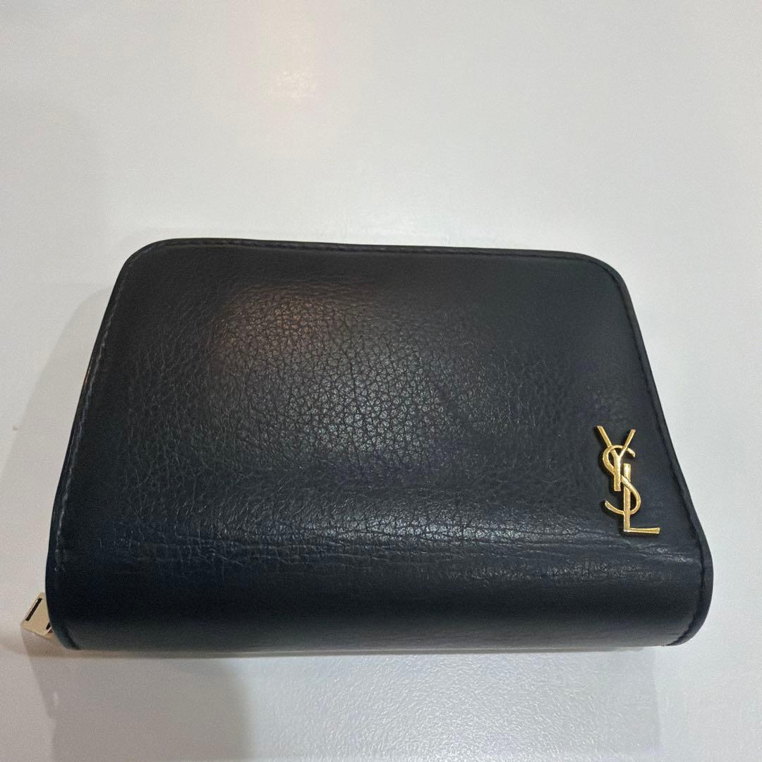 サンローラン　SAINT LAURENT モノグラム 二つ折り財布