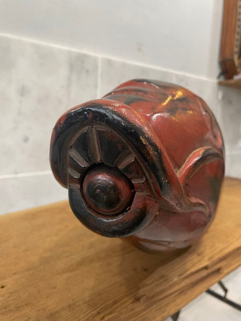 民藝　作家物　工芸品　鯉　超特大　ビンテージ