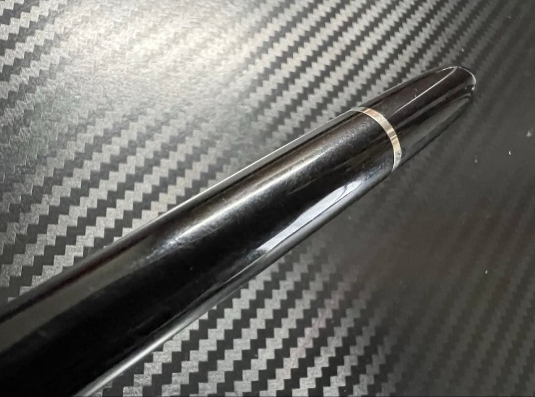 極美品 モンブラン P163 クラシック プラチナライン ボールペン