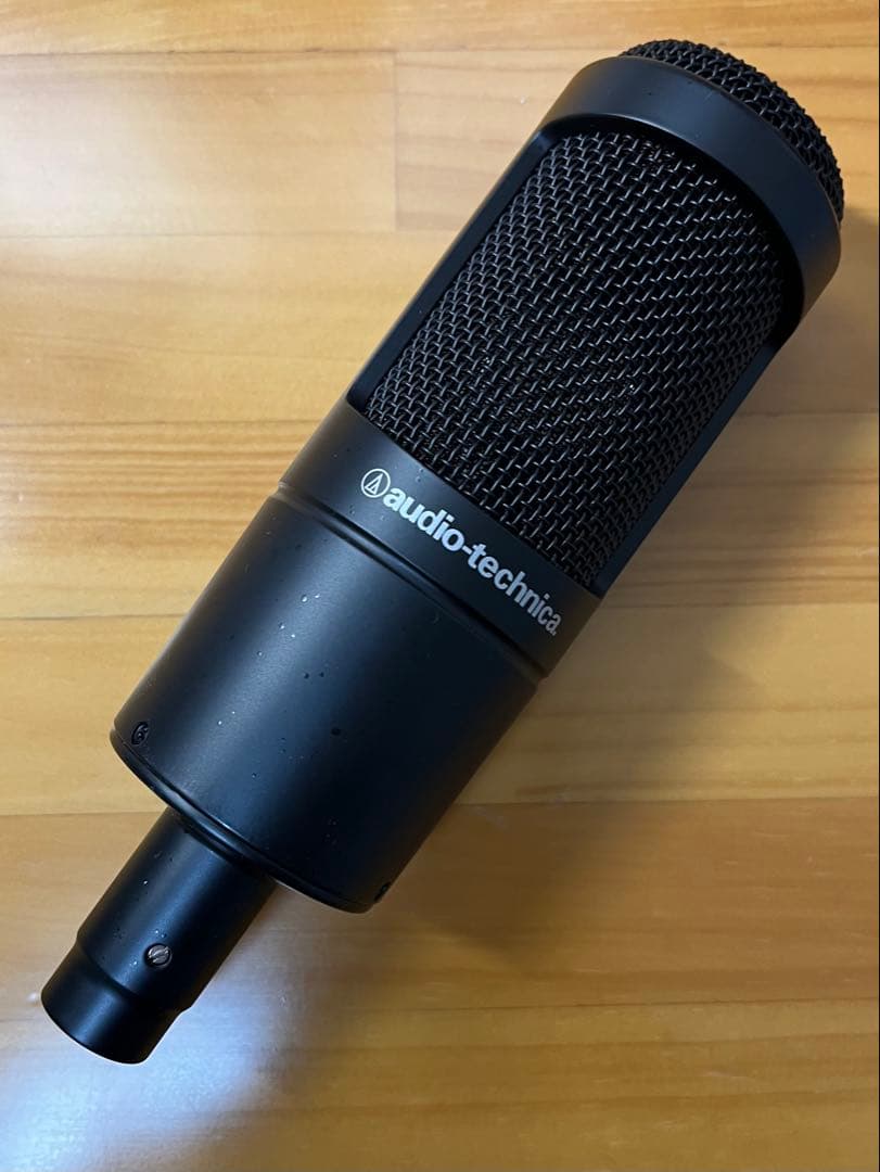 オーディオテクニカ AT2035 コンデンサーマイク ケーブル付き