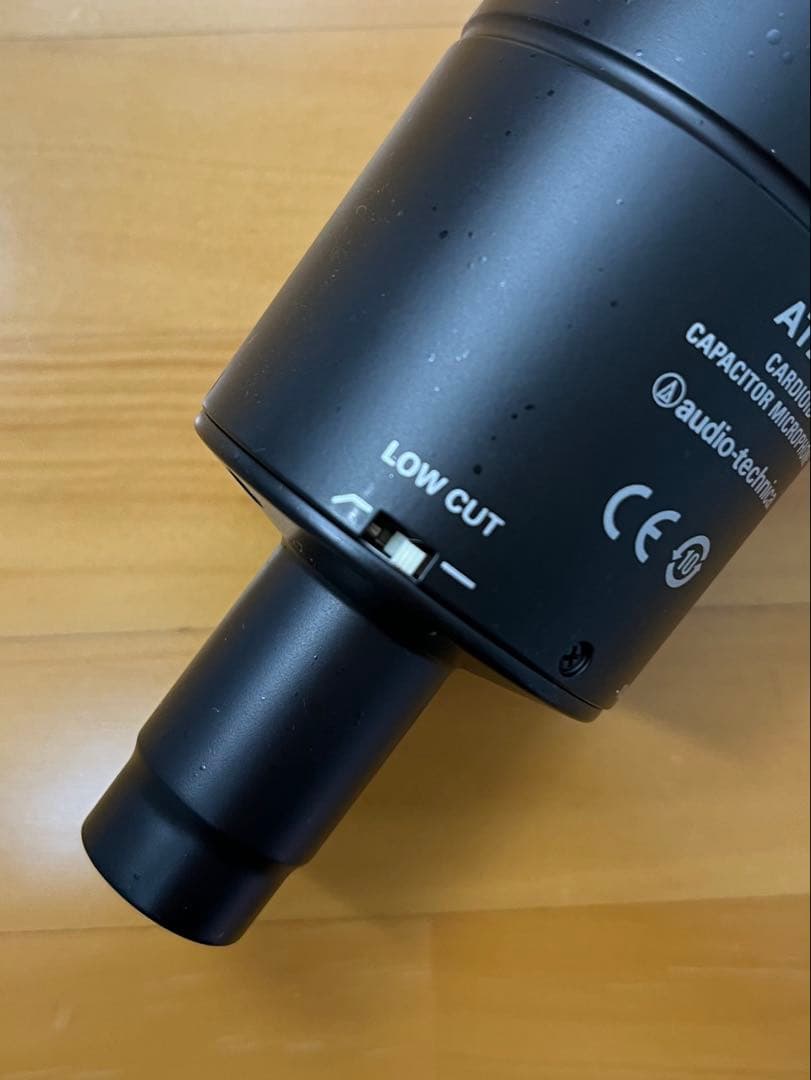 オーディオテクニカ AT2035 コンデンサーマイク ケーブル付き