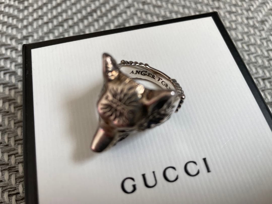 GUCCI グッチ　ANGERFOREST アンガーフォレスト　リング　22