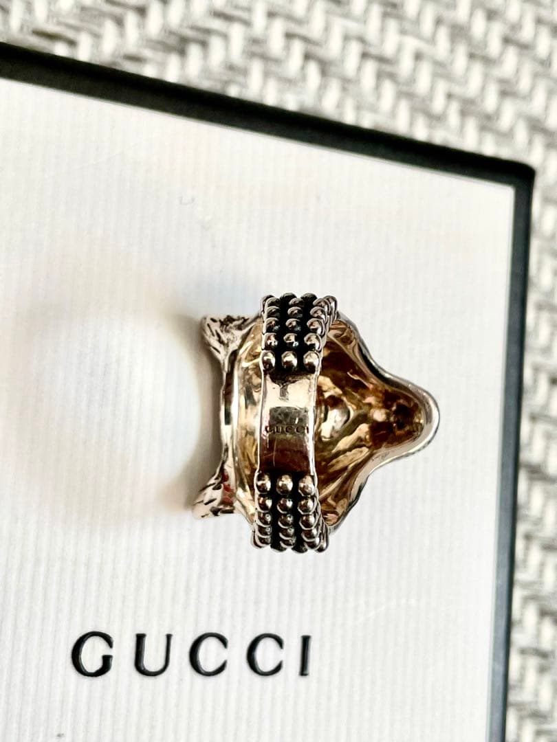 GUCCI グッチ　ANGERFOREST アンガーフォレスト　リング　22