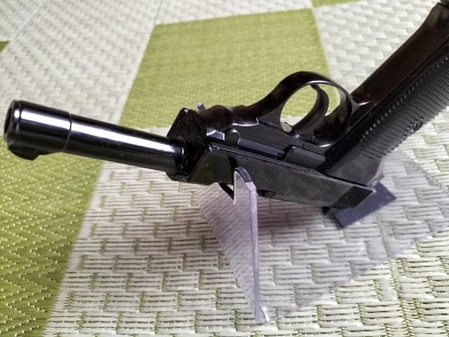 ワルサーｐ38ブローバック(ac40)ブラックメタル