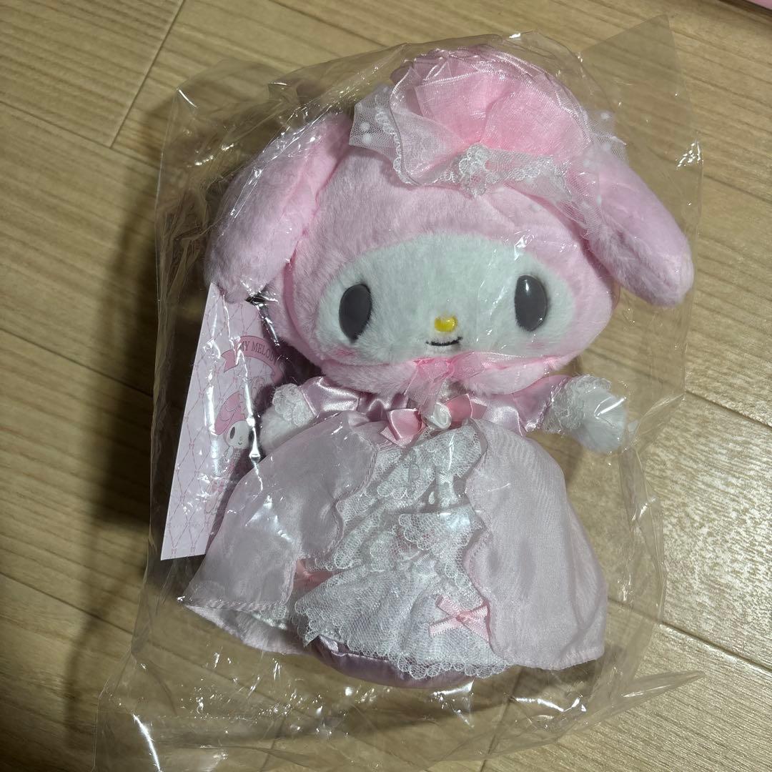 【匿名配送】レディマイメロディ　ぬいぐるみ　マスコット　4点セット