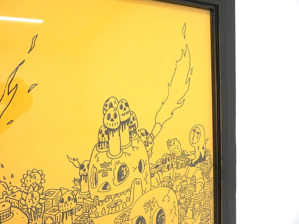 高橋信雅 イエローファイブ　現代アート　芸術　絵画