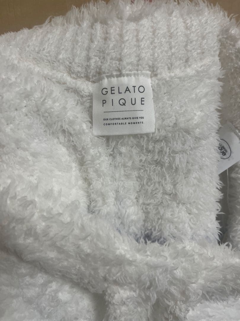 gelato pique フード付きルームウェアセット　水色