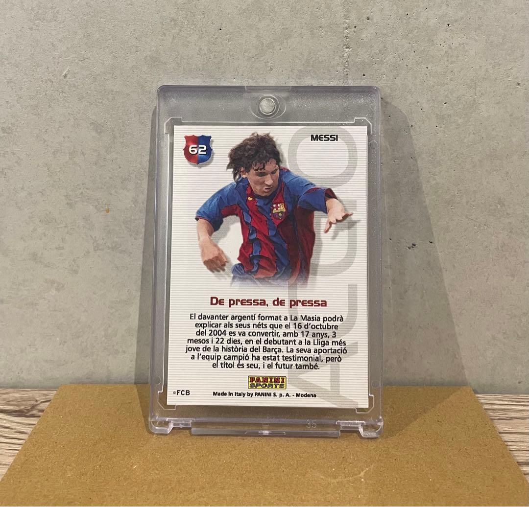 リオネルメッシ　ルーキーカード 2004 Panini Mega Cracks