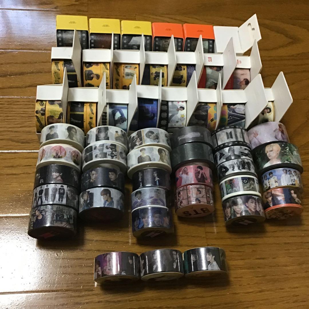 BTS マスキングテープセット　53個