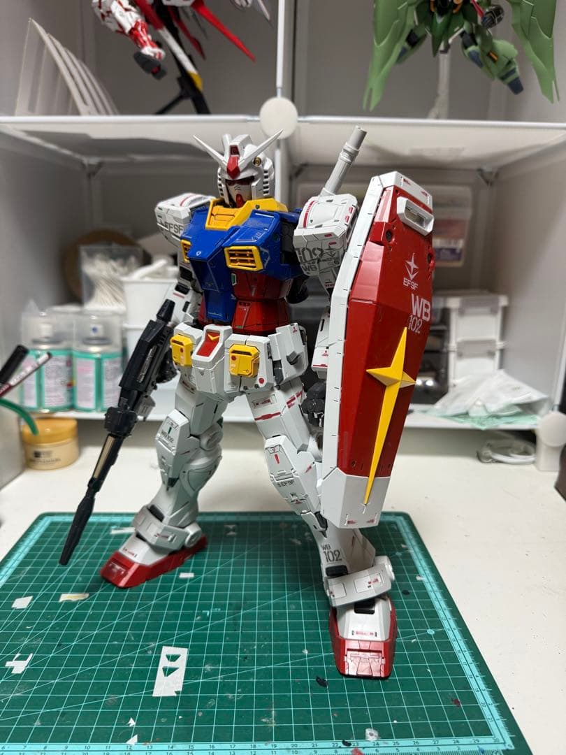 PG UNLEASHED 1/60 RX-78-2 ガンダム　組み立て済み
